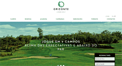 Desktop Screenshot of orizontegolf.com